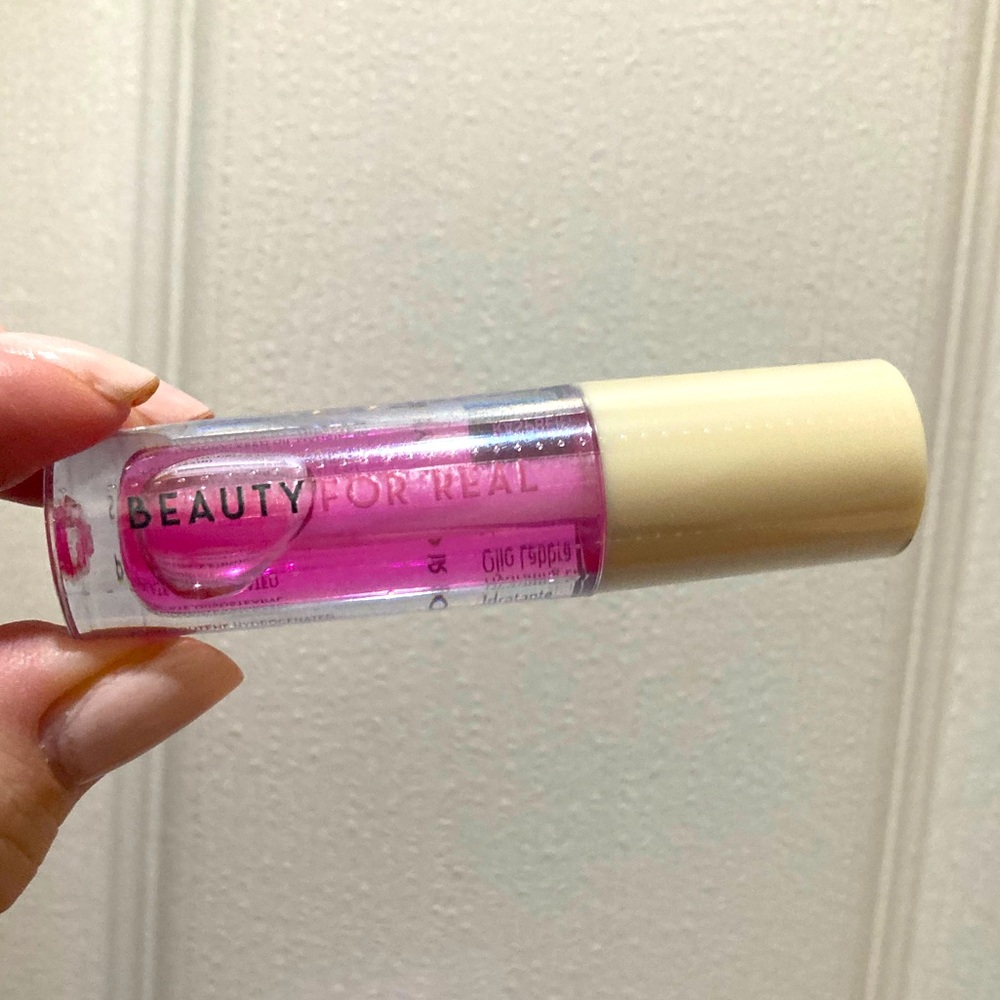 Beauty For Real Lip Oil in Raspberry Beret